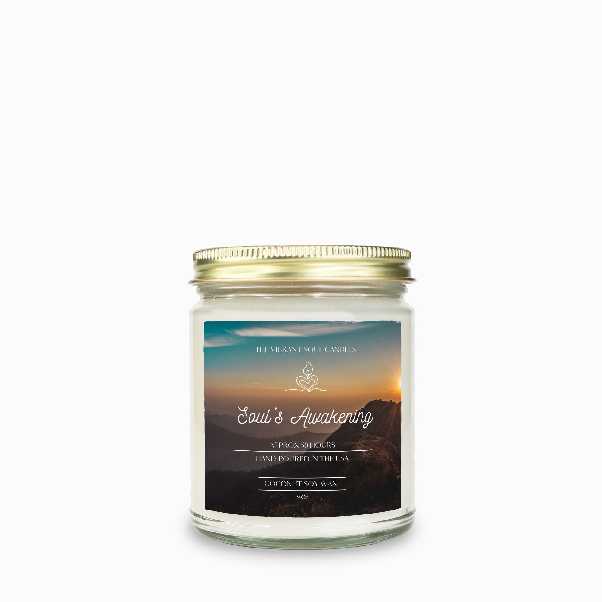 Soul's Awakening Candle Clear Jar 9oz