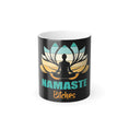 Load image into Gallery viewer, Mug Namaste Bitches Color Morphing 11oz
