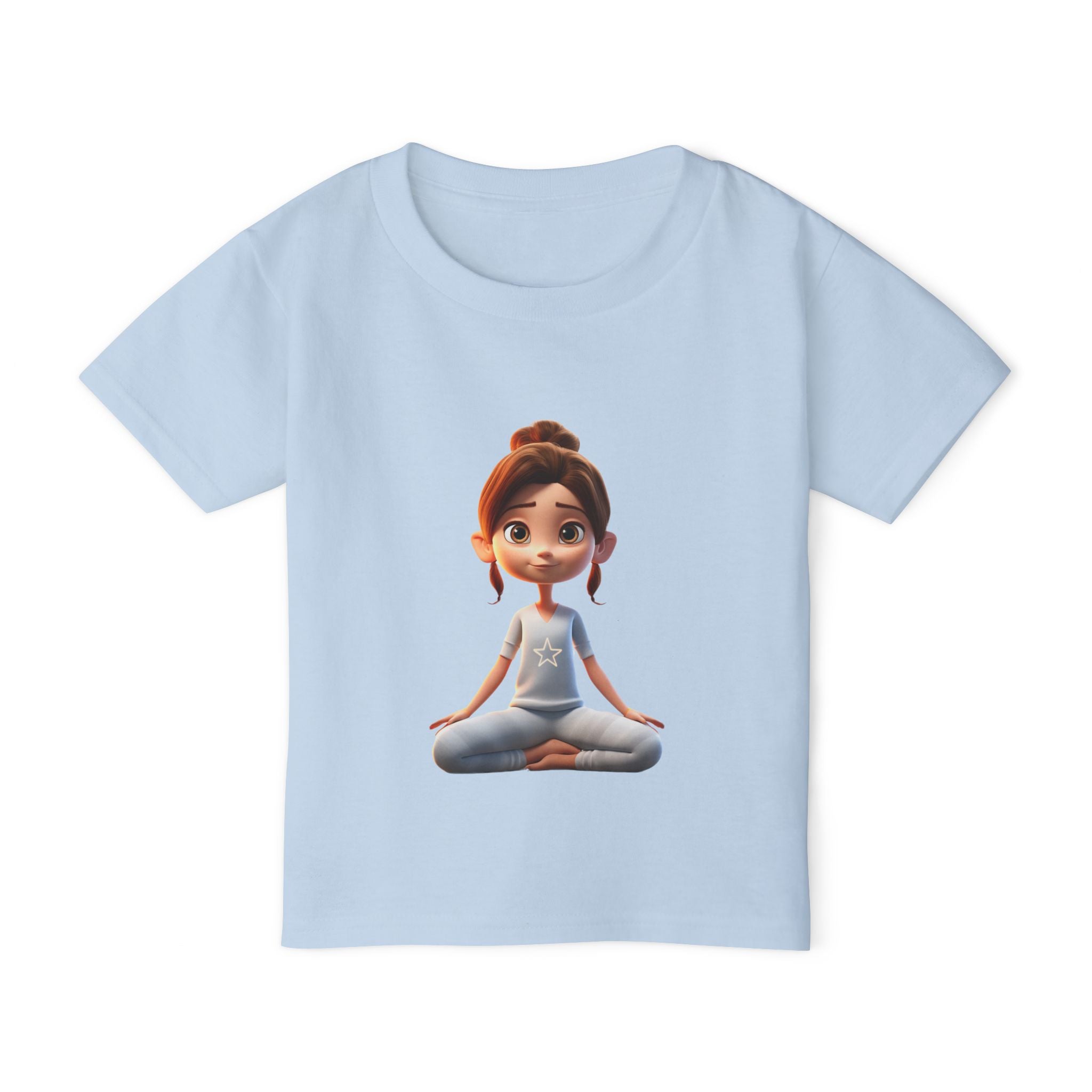 Girl Heavy Cotton™ Toddler T-shirt