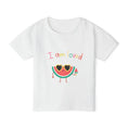 Load image into Gallery viewer, I am Loved Heavy Cotton™ Toddler T-shirt
