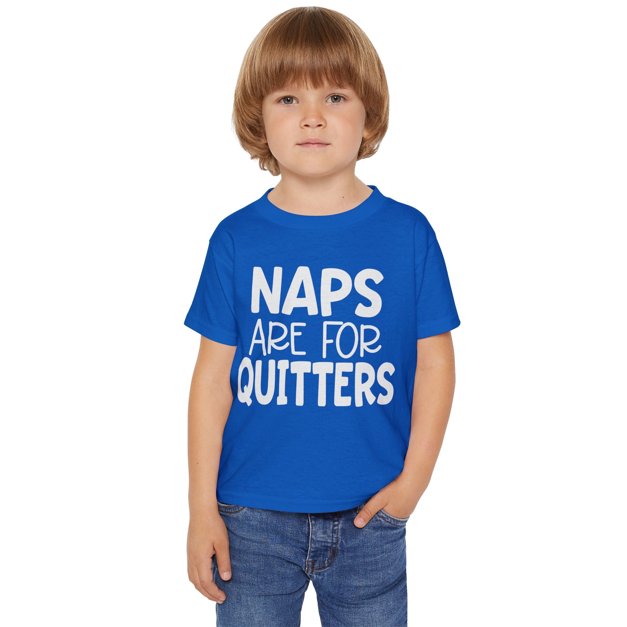 Naps Are For Quitters Heavy Cotton™ Toddler T-shirt