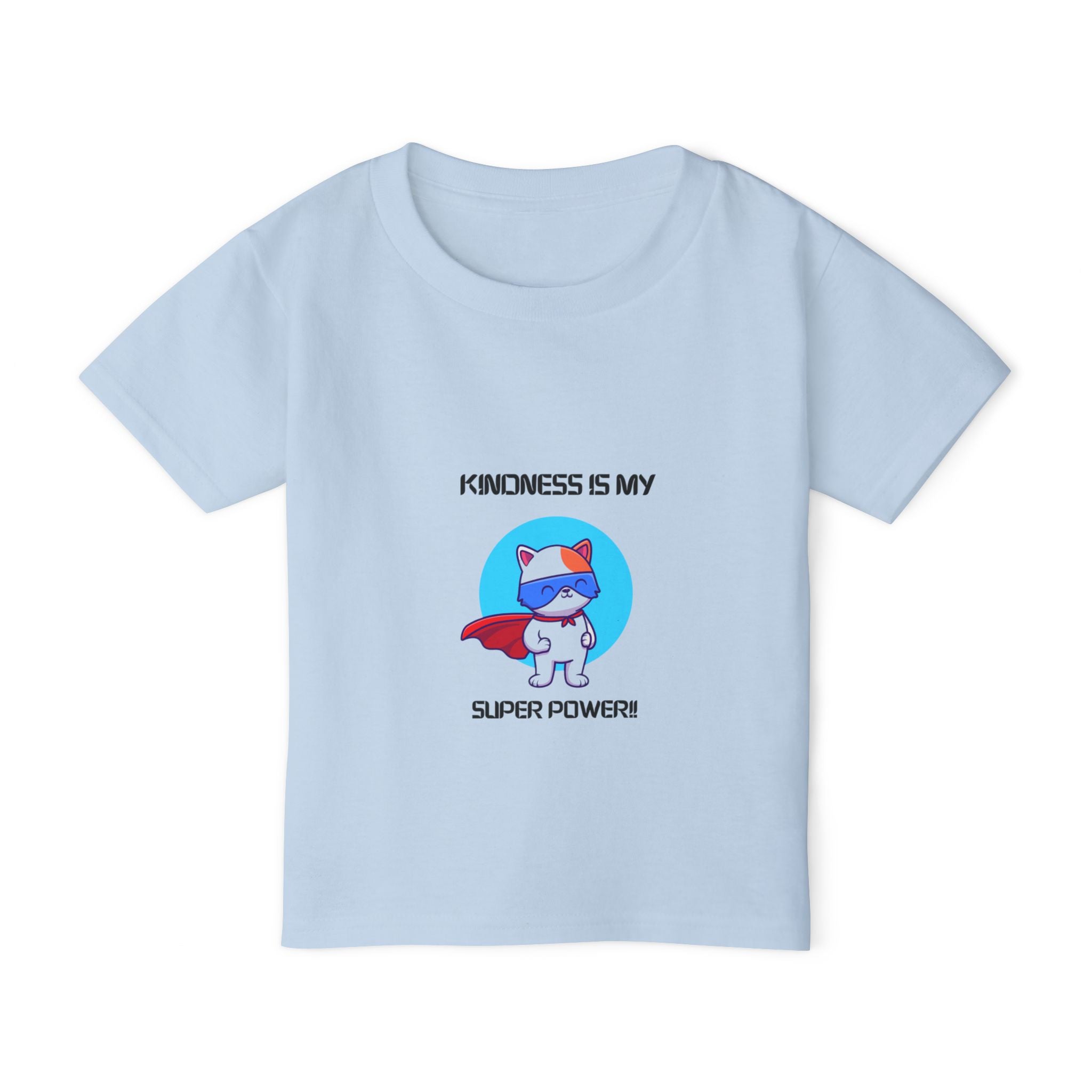 Kindness Is My Super Power Heavy Cotton™ Toddler T-shirt