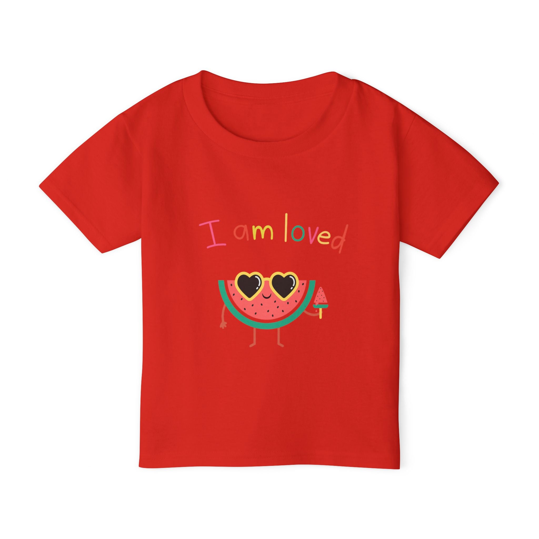 I am Loved Heavy Cotton™ Toddler T-shirt