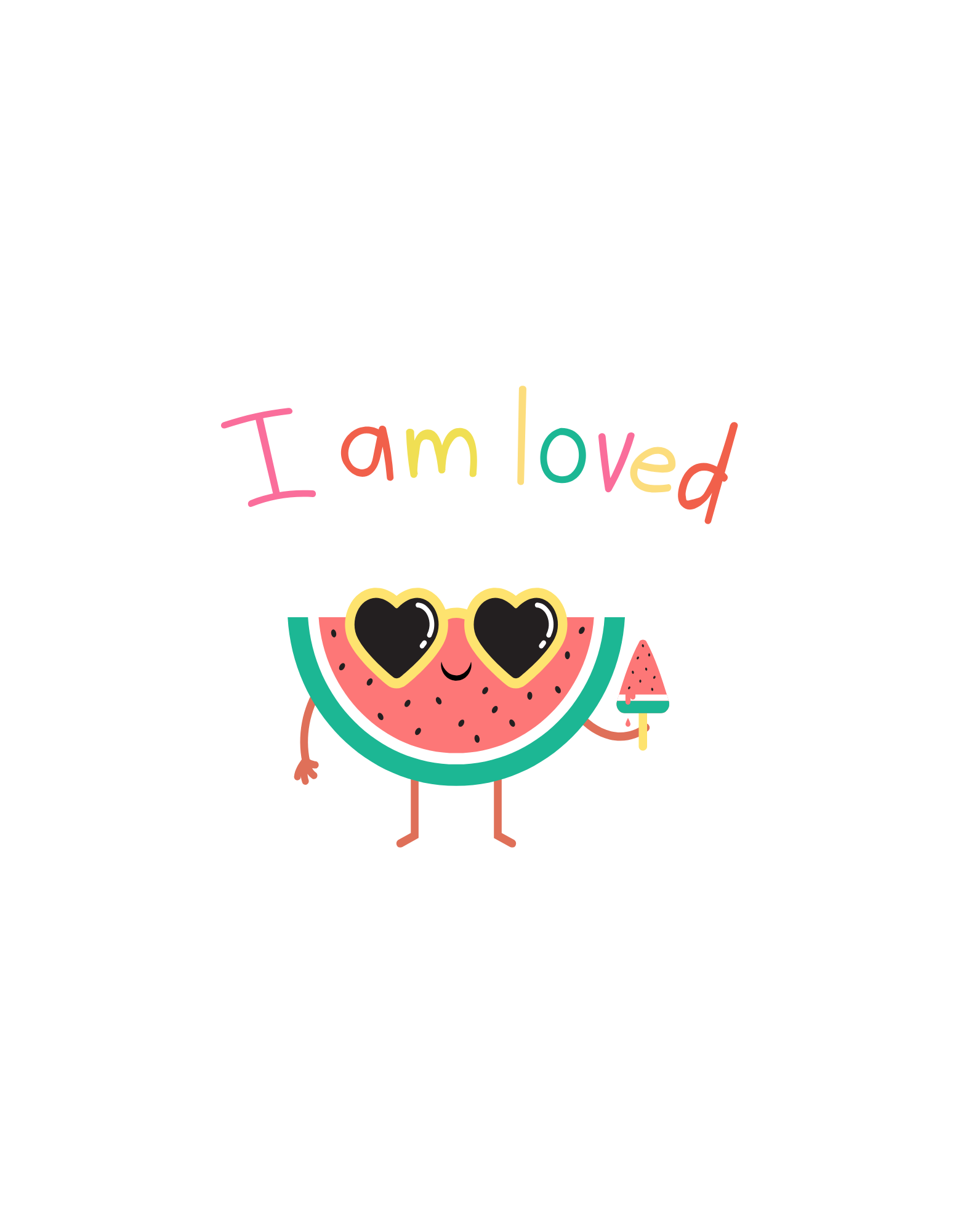 I am Loved Heavy Cotton™ Toddler T-shirt