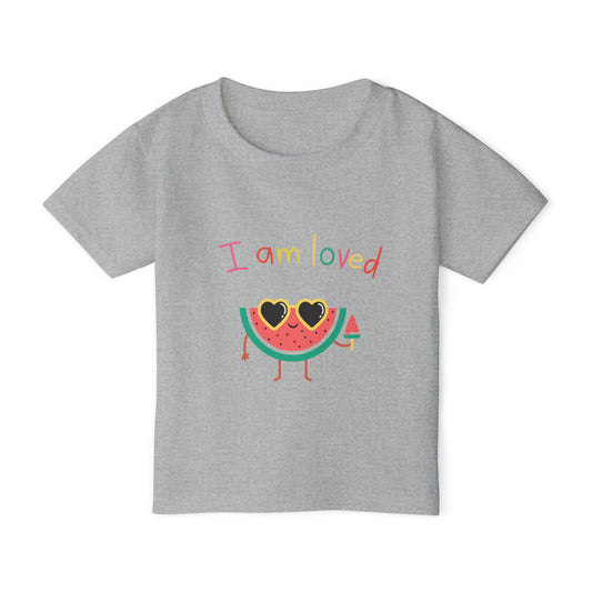 I am Loved Heavy Cotton™ Toddler T-shirt