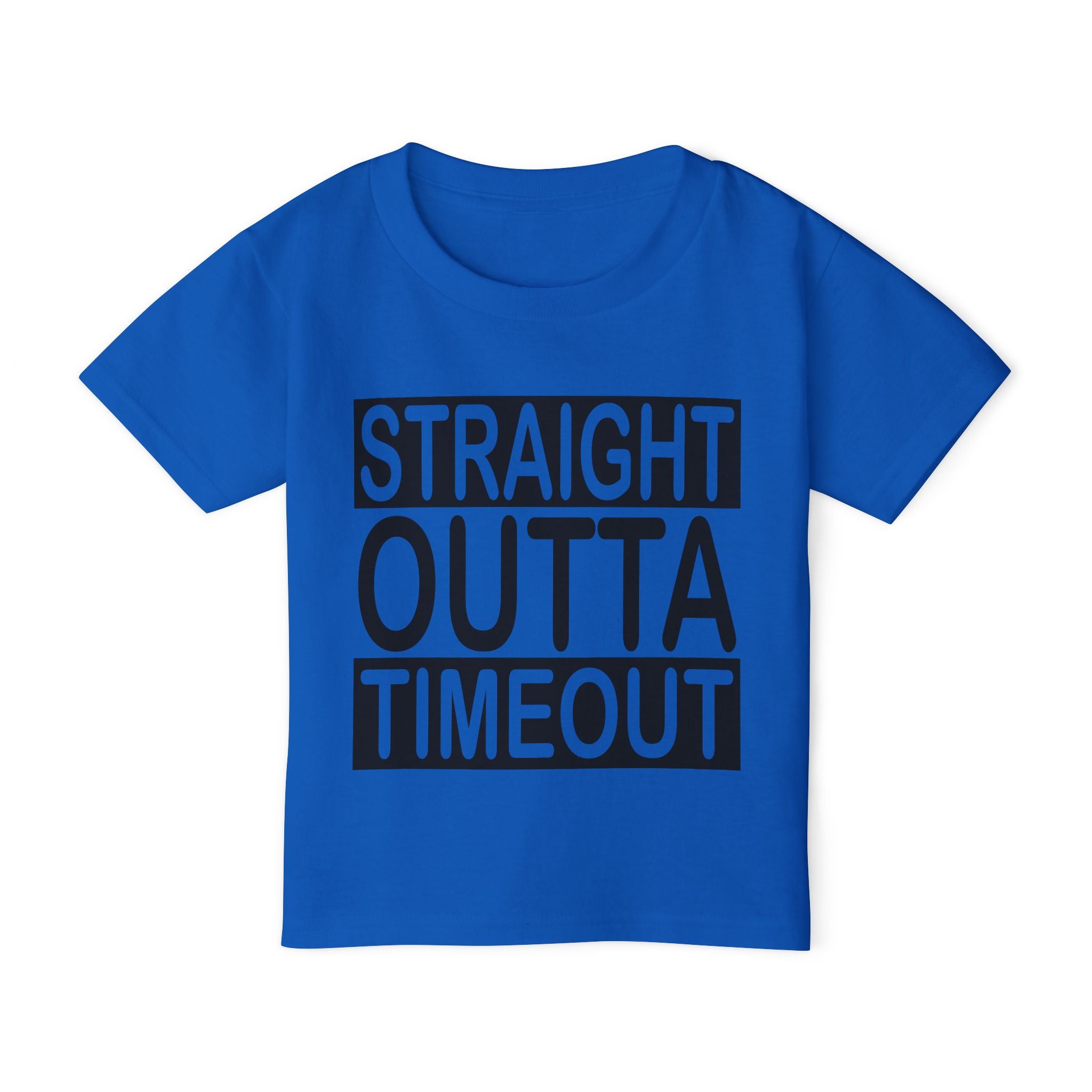 Straight Outta Timeout Heavy Cotton™ Toddler T-shirt