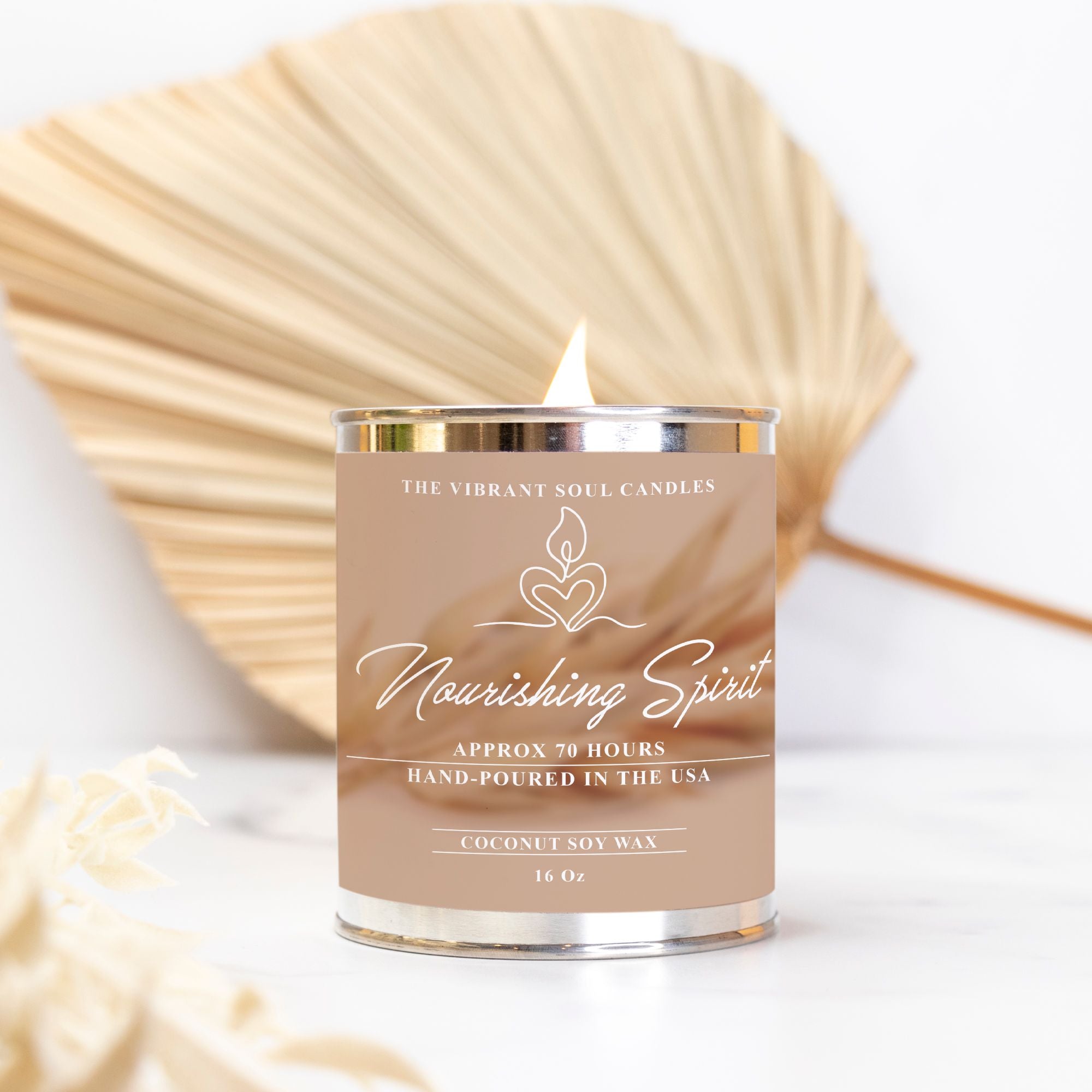 Nourishing Spirit Candle Paint Can (Hand Poured 16 oz.)