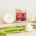 Load image into Gallery viewer, Soulful Blossom Candle Frosted Glass (Hand Poured 11 oz)
