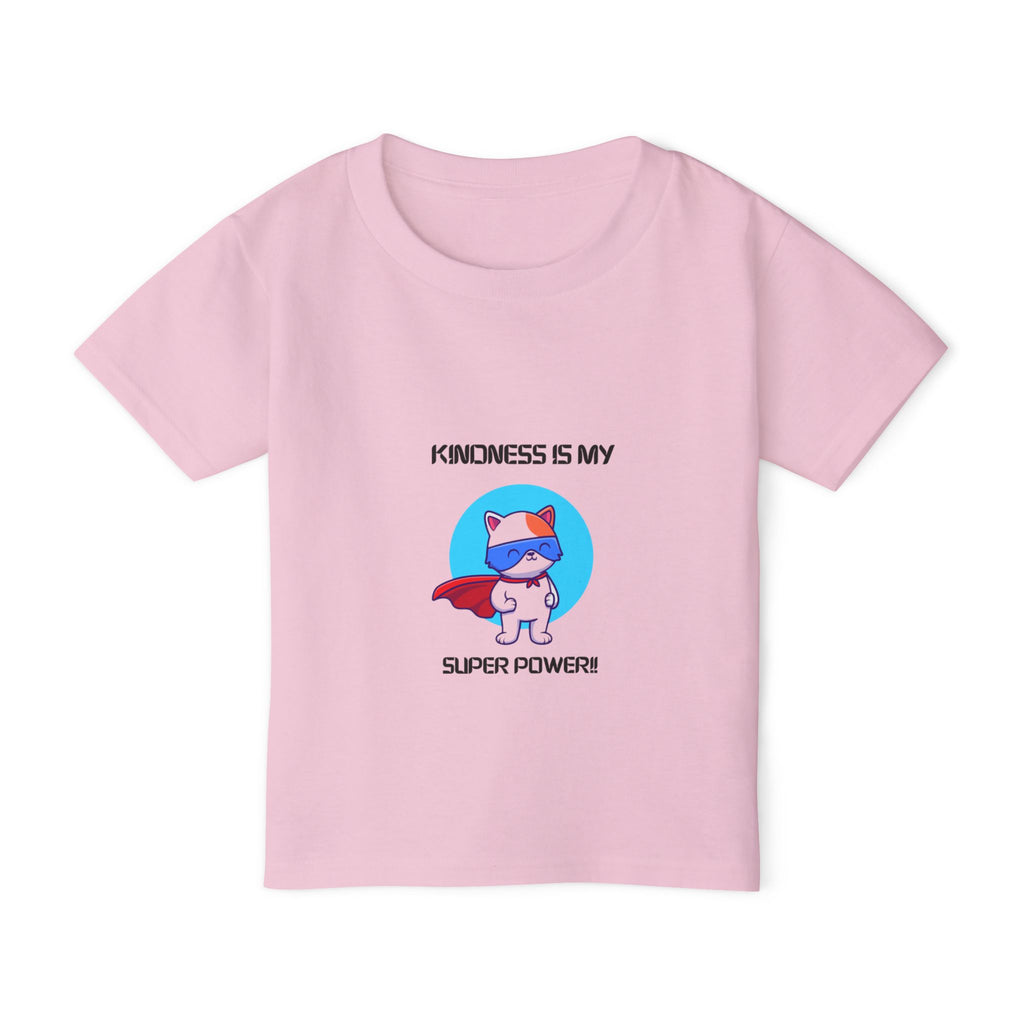 Kindness Is My Super Power Heavy Cotton™ Toddler T-shirt