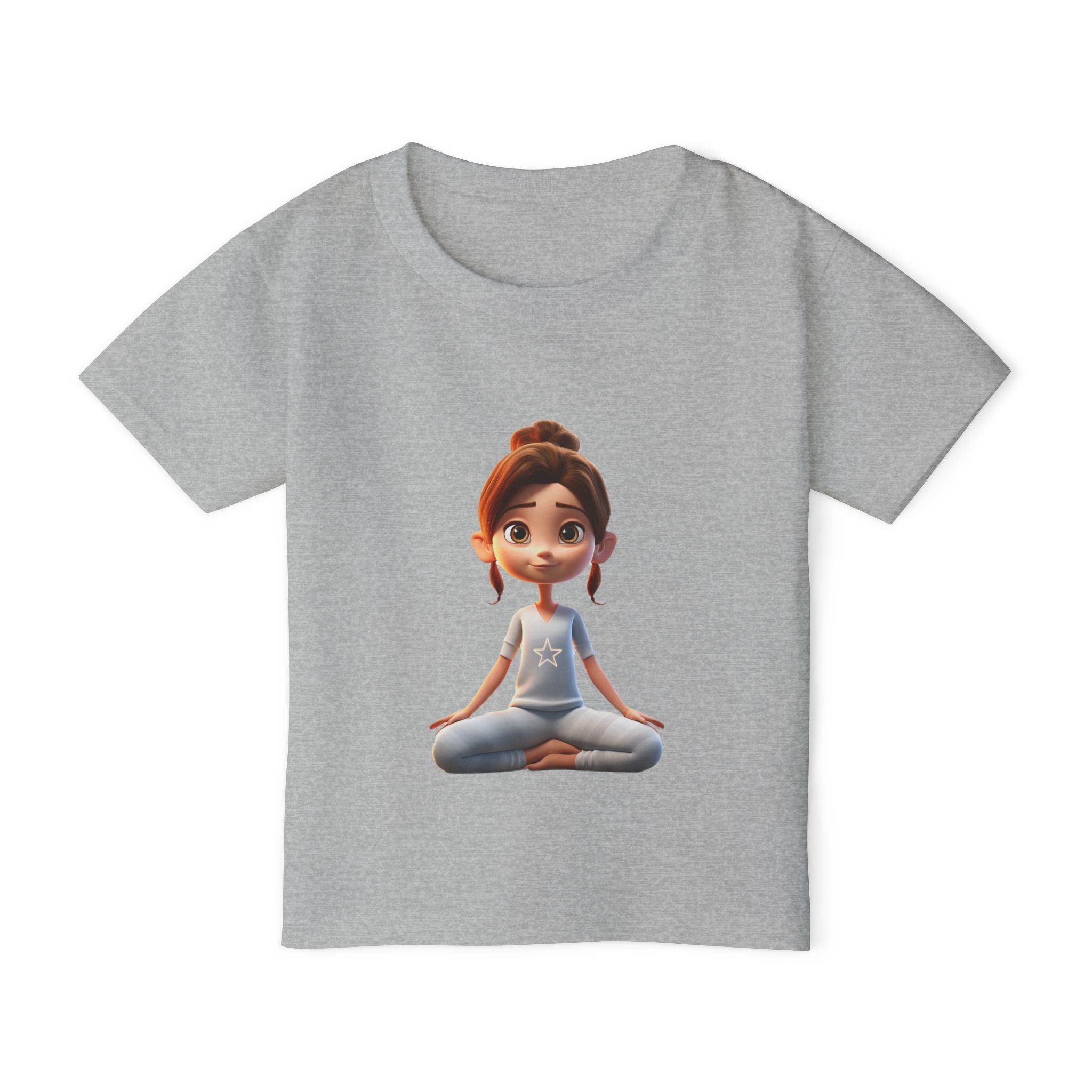 Girl Heavy Cotton™ Toddler T-shirt