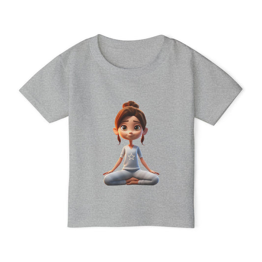 Girl Heavy Cotton™ Toddler T-shirt