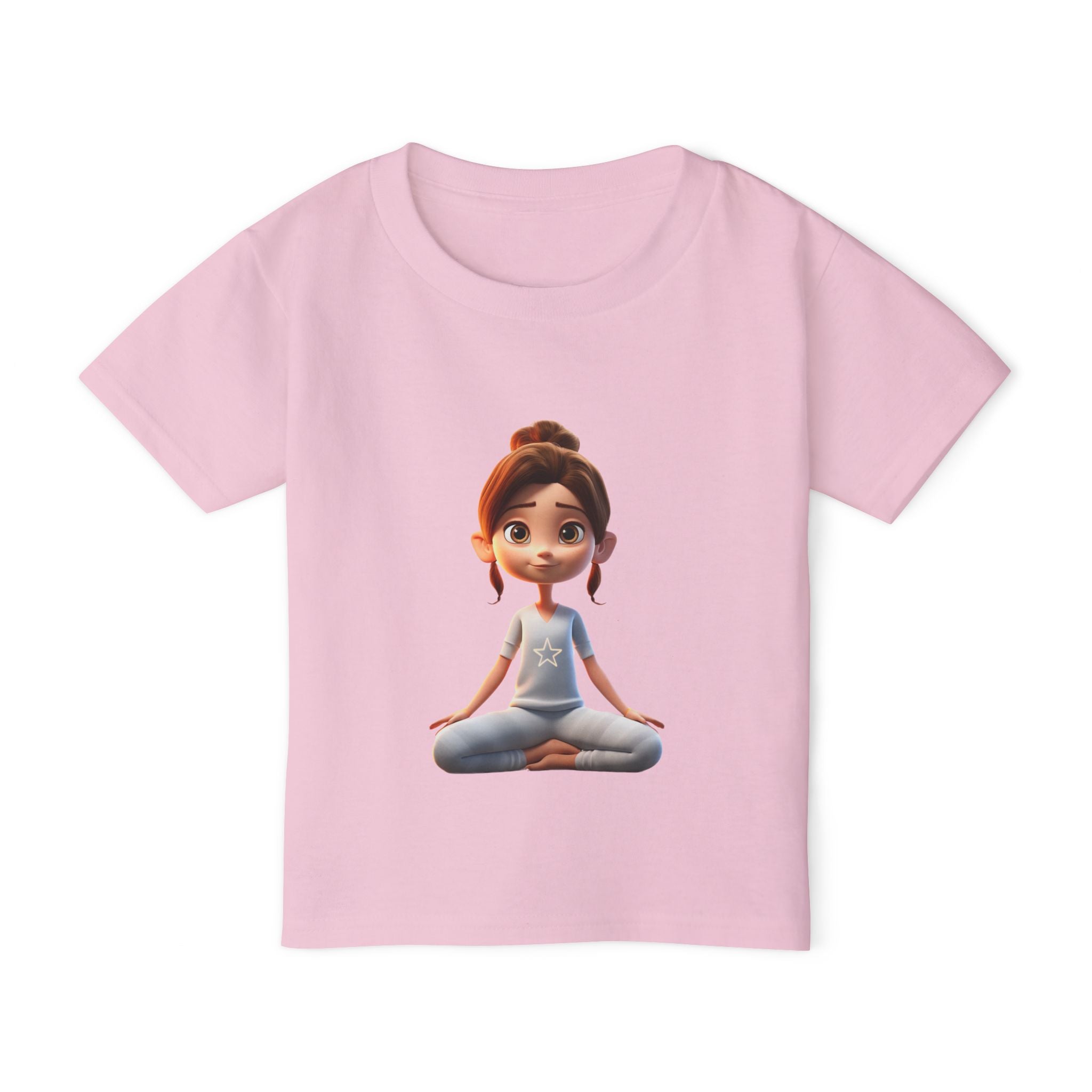 Girl Heavy Cotton™ Toddler T-shirt