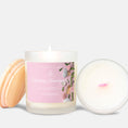 Load image into Gallery viewer, Healing Sanctuary Candle Frosted (Pink Wick) Glass
