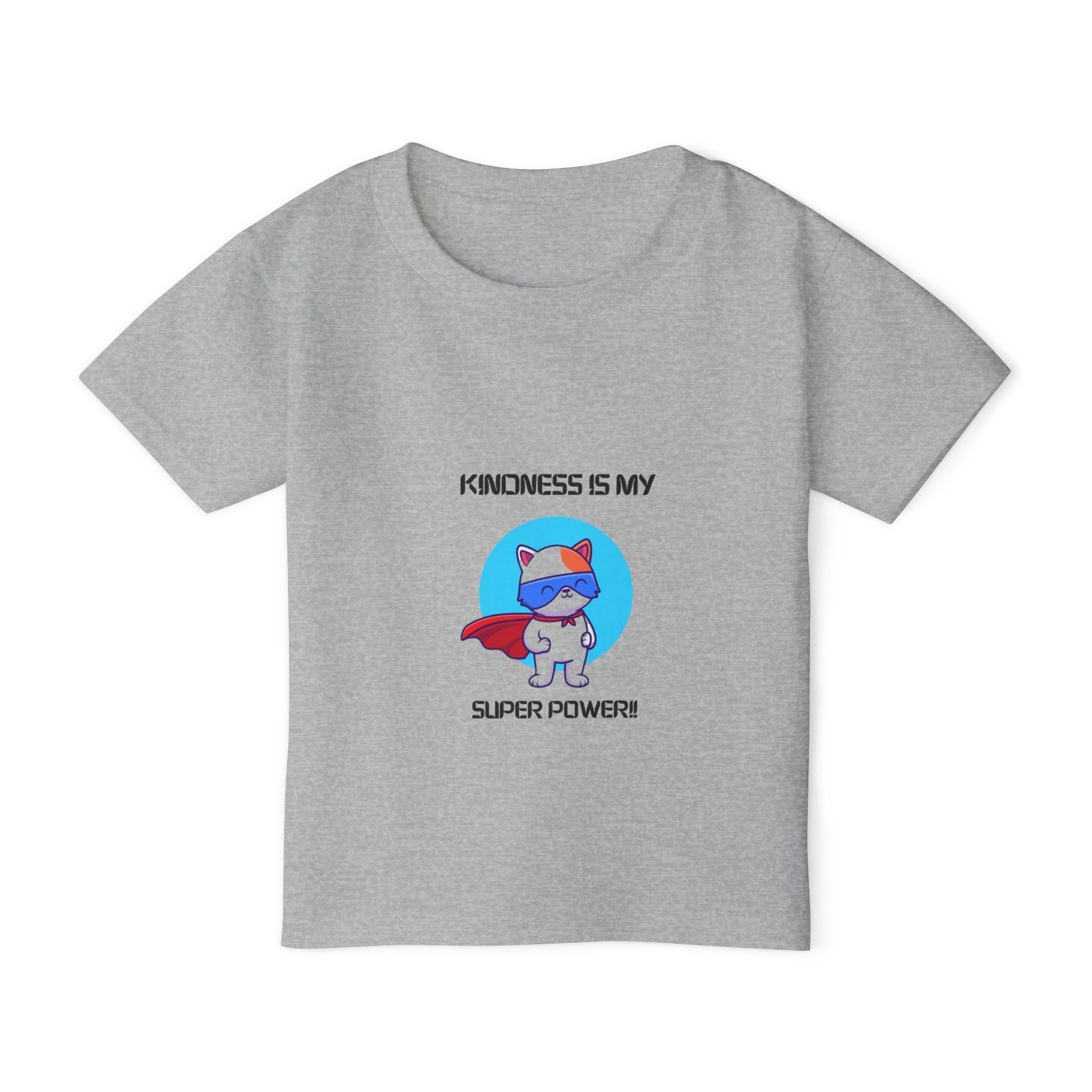 Kindness Is My Super Power Heavy Cotton™ Toddler T-shirt