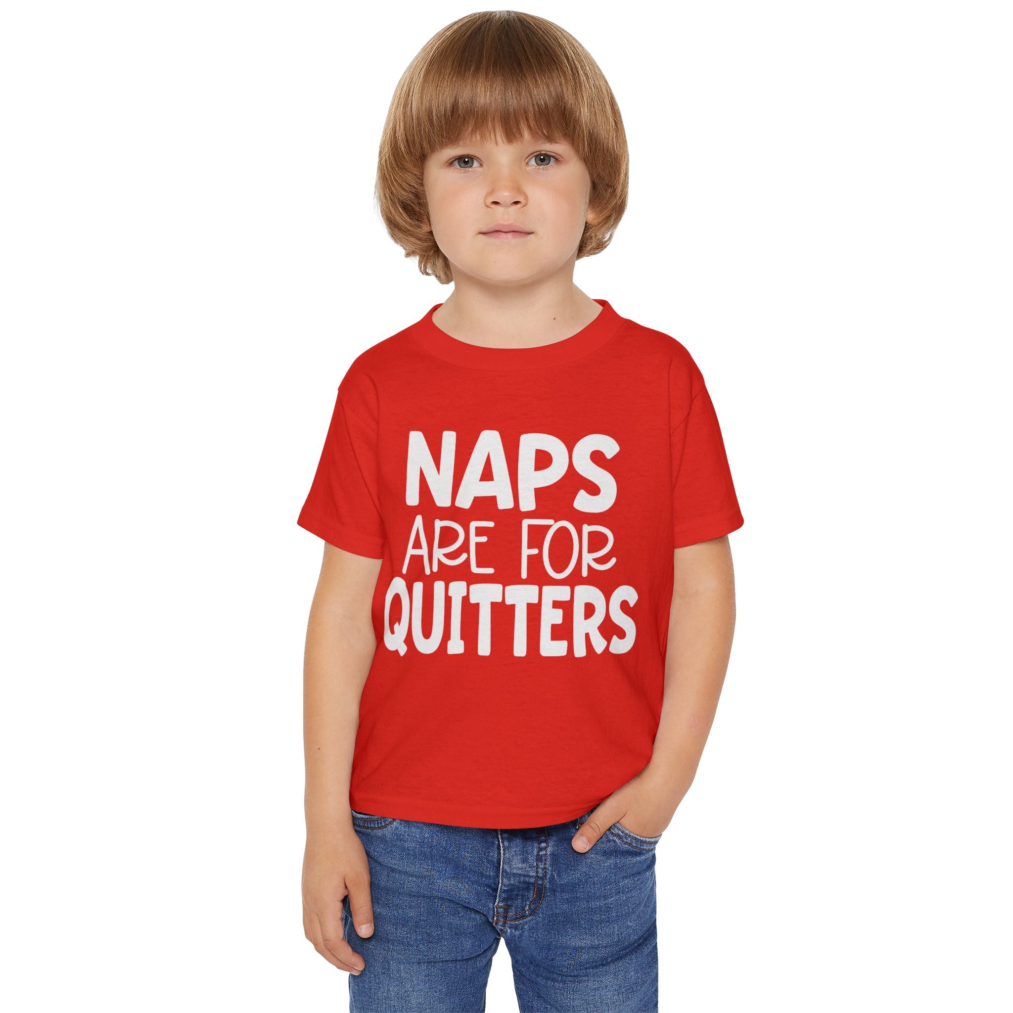 Naps Are For Quitters Heavy Cotton™ Toddler T-shirt