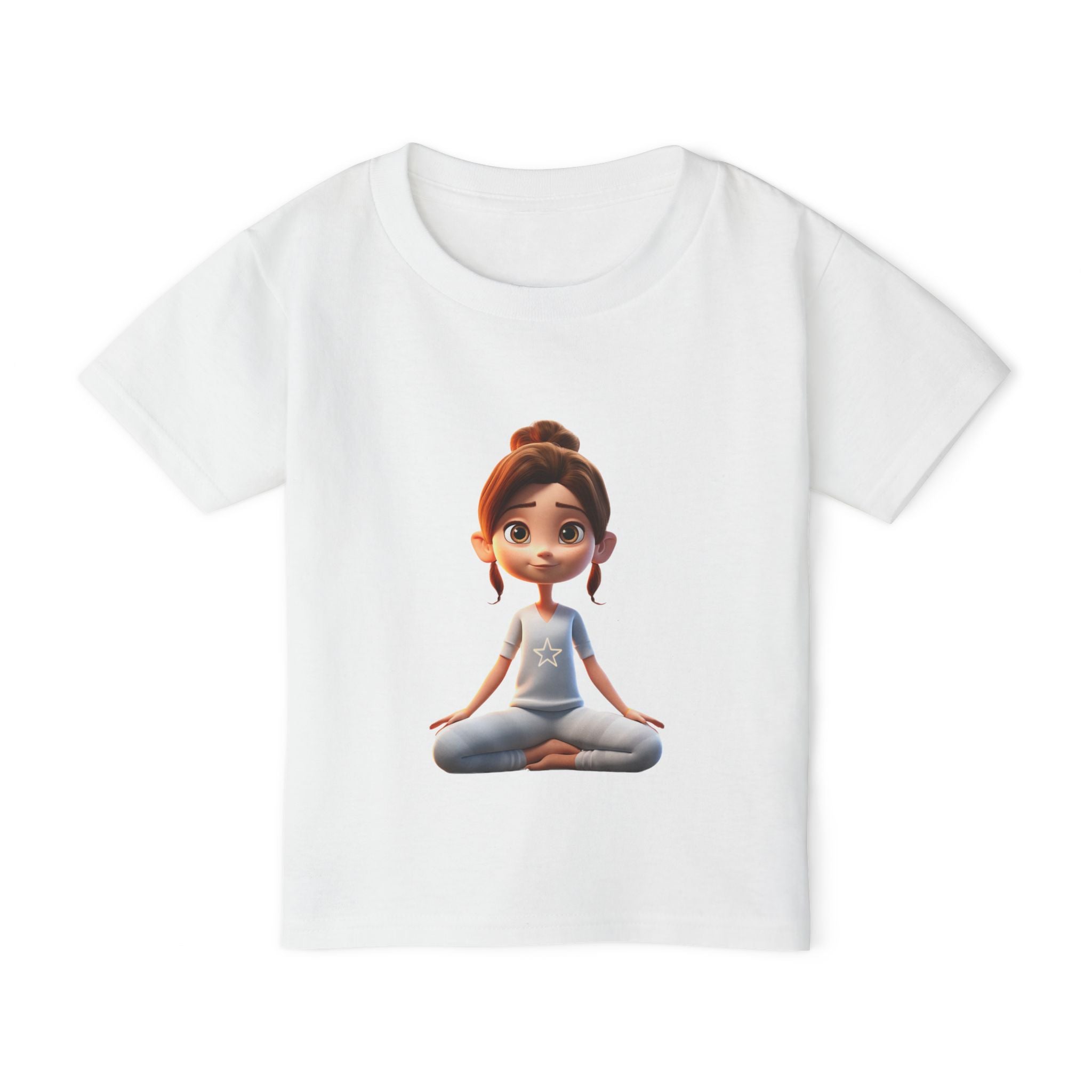 Girl Heavy Cotton™ Toddler T-shirt