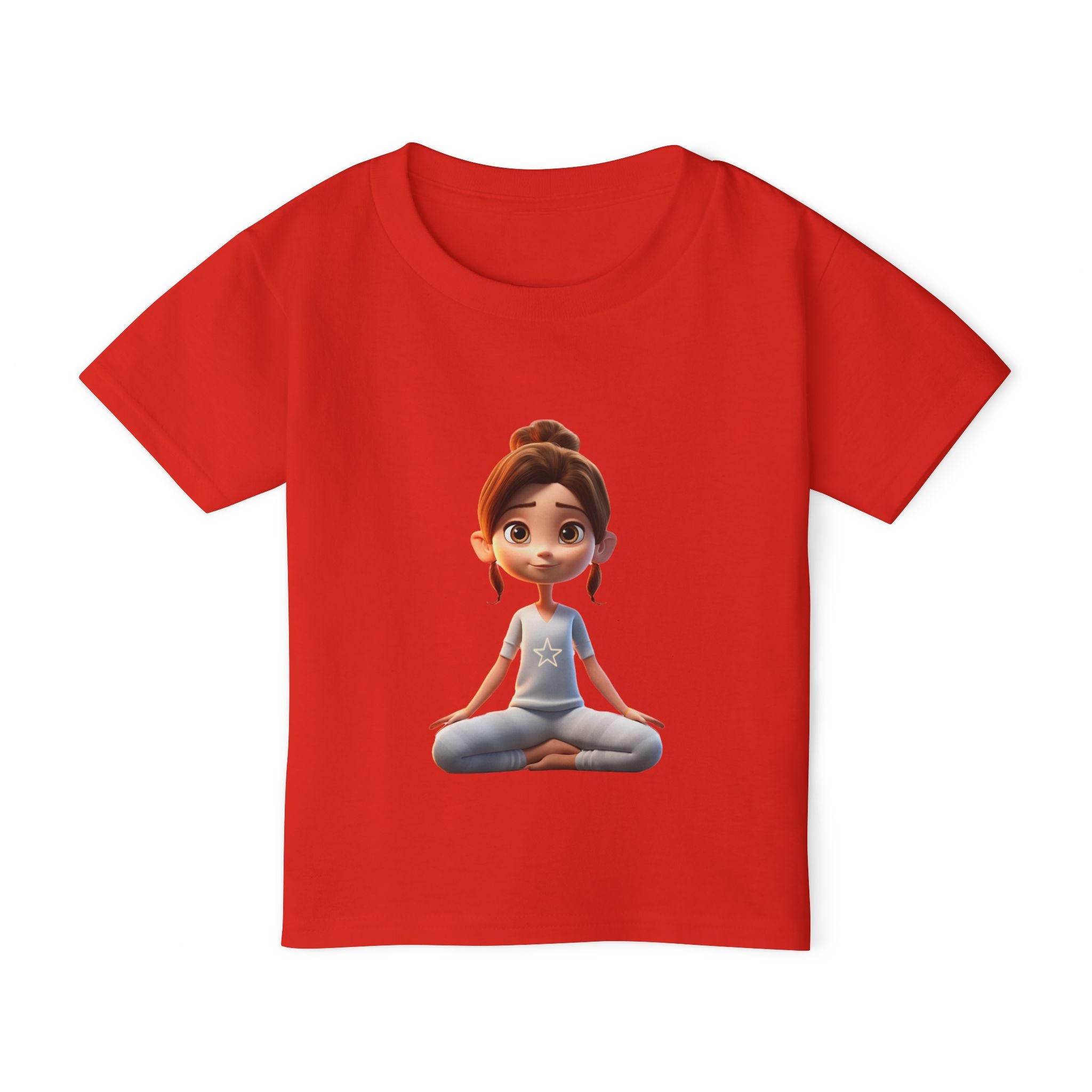 Girl Heavy Cotton™ Toddler T-shirt