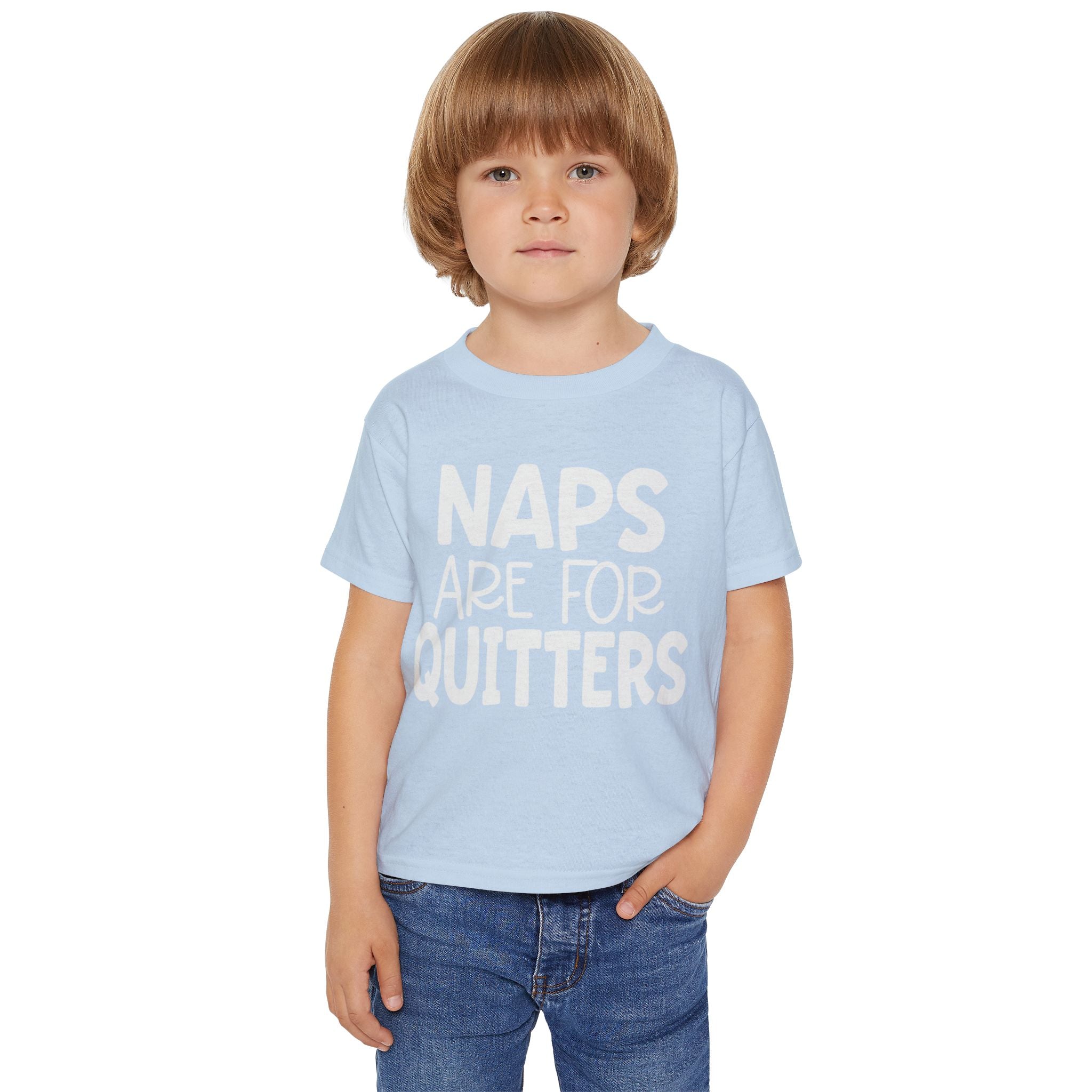 Naps Are For Quitters Heavy Cotton™ Toddler T-shirt