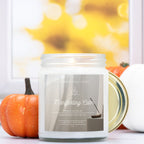 Manifesting Calm Candle Clear Jar 9oz