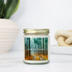 Divine Earth Connection Candle Clear Jar 9oz