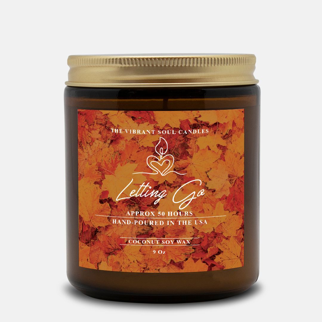 Letting Go Candle Amber Jar 9oz