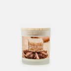 Sugar and Serenity Candle Frosted Glass (Hand Poured 11 oz)