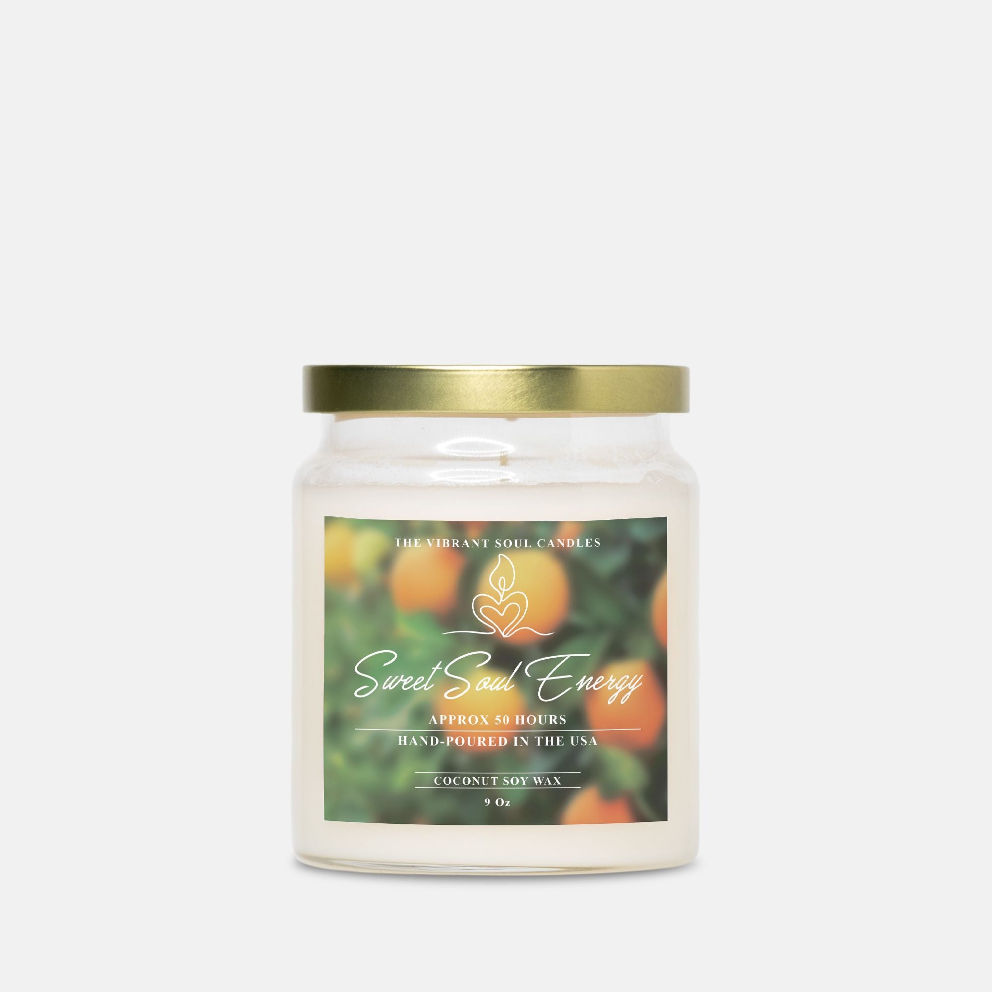 Sweet Soul Energy Candle Apothecary Jar 9oz