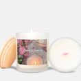 Load image into Gallery viewer, Sweet Devotion Candle Frosted (Pink Wick) Glass
