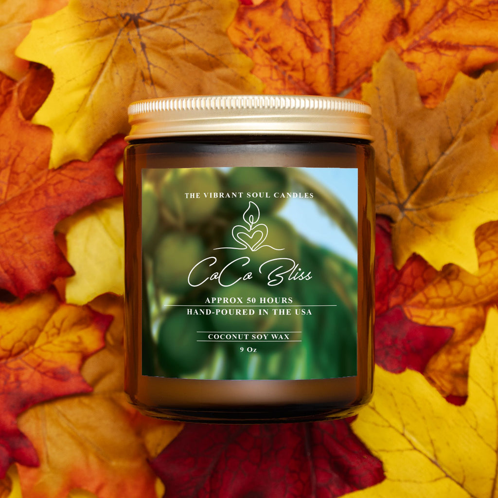 Co Co Bliss Candle Amber Jar 9oz